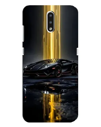Чехол для Nokia 2.3 с картинкой «Ночной Lamborghini драйв»