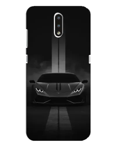 Чехол для Nokia 2.3 с картинкой «Lamborghini симметрия дорог»