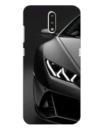 Чехол для Nokia 2.3 с картинкой «Lamborghini фары детализация»