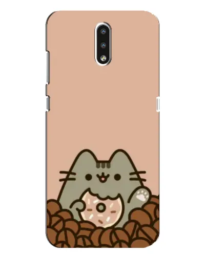 Чехол для Nokia 2.3 с картинкой «Кофейный Пушин»