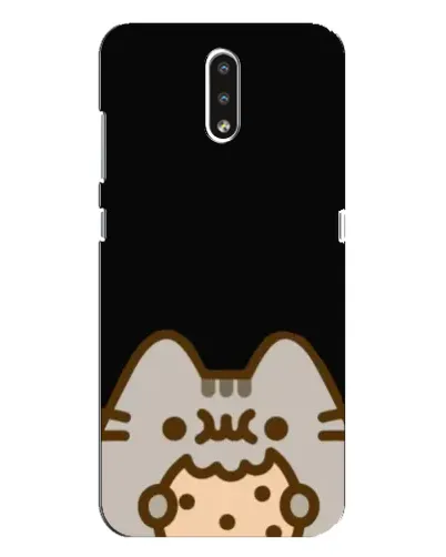 Чехол для Nokia 2.3 с картинкой «Пушин на черном»