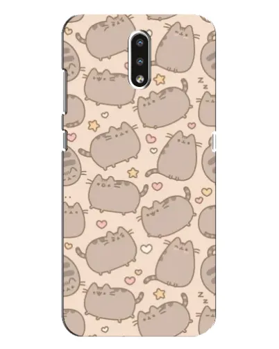 Чехол для Nokia 2.3 с картинкой «Маленькие Пушины»