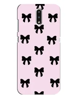 Чохол для Nokia 2.3 з картинкою «Чорні банти Coquette»