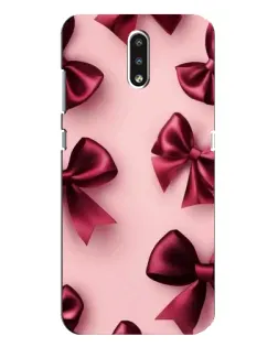 Чохол для Nokia 2.3 з картинкою «Бордовий атлас»