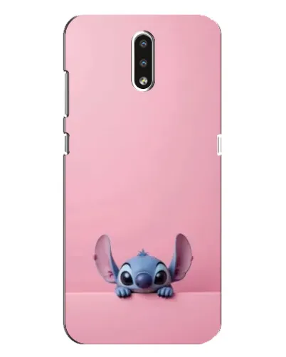 Чехол для Nokia 2.3 с картинкой «Stitch выглядывает»