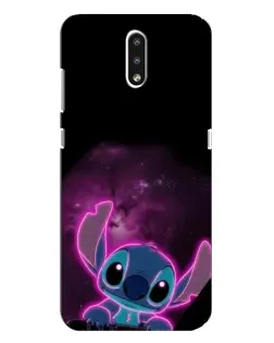 Чехол для Nokia 2.3 с картинкой «Неоновый Stitch» Чехол для Nokia 2.3 с картинкой «Неоновый Stitch»