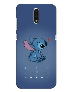 Чехол для Nokia 2.3 с картинкой «Музыкальный Stitch» Чехол для Nokia 2.3 с картинкой «Музыкальный Stitch»