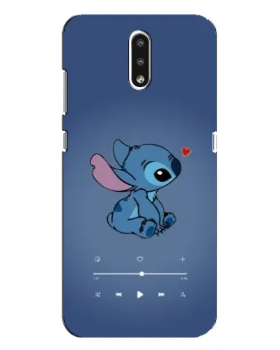 Чехол для Nokia 2.3 с картинкой «Музыкальный Stitch»
