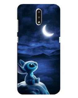 Чехол для Nokia 2.3 с картинкой «Лунная ночь Стича» Чехол для Nokia 2.3 с картинкой «Лунная ночь Стича»
