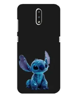 Чехол для Nokia 2.3 с картинкой «Стич на черном» Чехол для Nokia 2.3 с картинкой «Стич на черном»