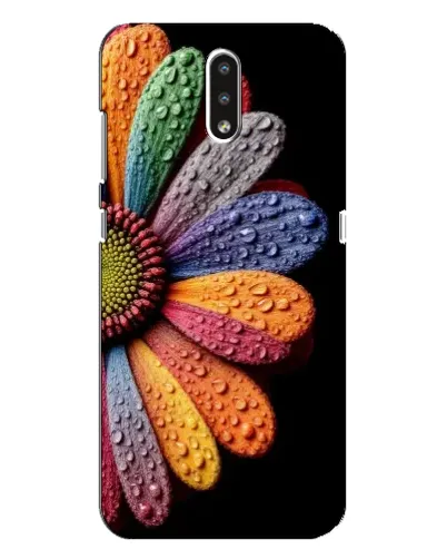 Чехол для Nokia 2.3 с картинкой «Радужный цветок» Чехол для Nokia 2.3 с картинкой «Радужный цветок»