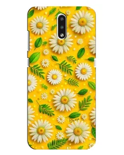 Чехол для Nokia 2.3 с картинкой «Ромашковое солнце»