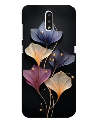 Чехол для Nokia 2.3 с картинкой «Лиловые цветы грации» Чехол для Nokia 2.3 с картинкой «Лиловые цветы грации»