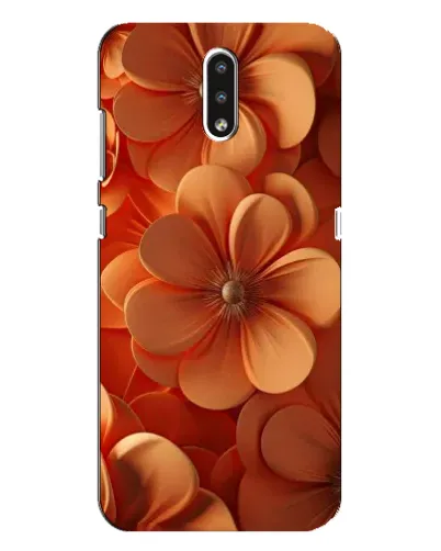 Чехол для Nokia 2.3 с картинкой «Оранжевый макро цветок» Чехол для Nokia 2.3 с картинкой «Оранжевый макро цветок»