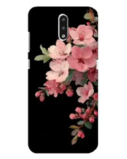 Чехол для Nokia 2.3 с картинкой «Розовая ветка сакуры»