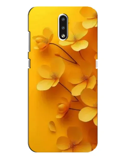 Чехол для Nokia 2.3 с картинкой «Золотые лепестки» Чехол для Nokia 2.3 с картинкой «Золотые лепестки»