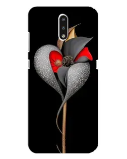Чохол для Nokia 2.3 з картинкою «Срібна фантазійна квітка» Чохол для Nokia 2.3 з картинкою «Срібна фантазійна квітка»