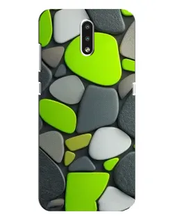 Чохол для Nokia 2.3 з картинкою «Яскрава неонова галька»