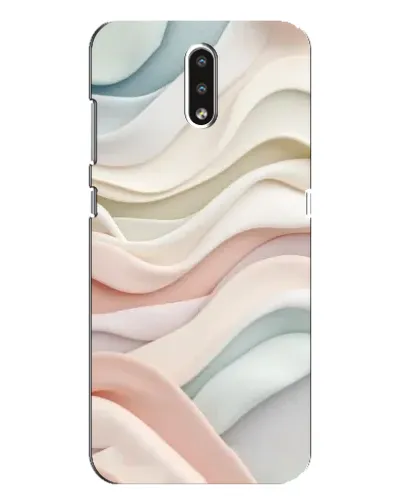 Чохол для Nokia 2.3 з картинкою «Пастельні ніжні хвилі»