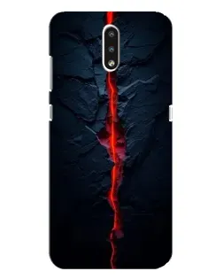 Чохол для Nokia 2.3 з картинкою «Червона лавова тріщина»