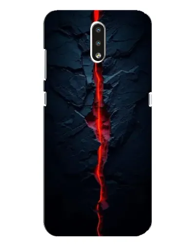 Чохол для Nokia 2.3 з картинкою «Червона лавова тріщина»
