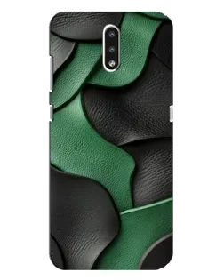 Чохол для Nokia 2.3 з картинкою «Зелені шкіряні хвилі»