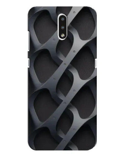 Чохол для Nokia 2.3 з картинкою «Об'ємне сіре плетіння»