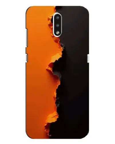 Чохол для Nokia 2.3 з картинкою «Помаранчевий розлом»