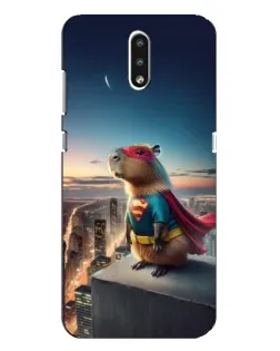Чехол для Nokia 2.3 с картинкой «Капи-мен супергерой»