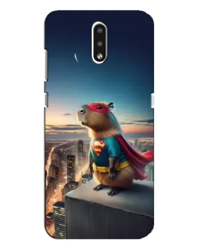 Чехол для Nokia 2.3 с картинкой «Капи-мен супергерой»