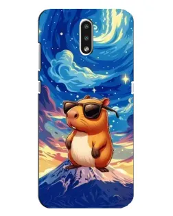 Чехол для Nokia 2.3 с картинкой «Капибара Ван Гога»