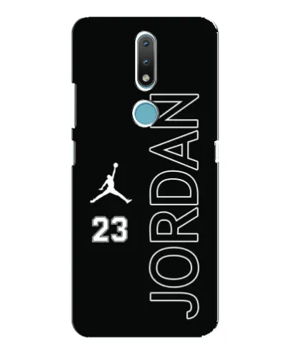 Чехол для Nokia 2.4 с картинкой «Jordan Vertical»