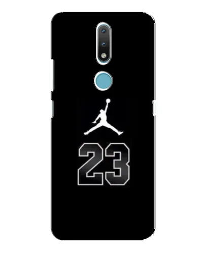 Чехол для Nokia 2.4 с картинкой «Jordan Flight 23»