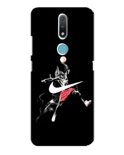 Чехол для Nokia 2.4 с картинкой «Jordan Jumpman»