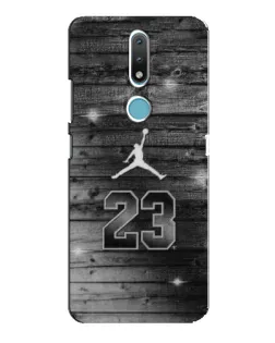 Чехол для Nokia 2.4 с картинкой «Jordan Carbon 23»