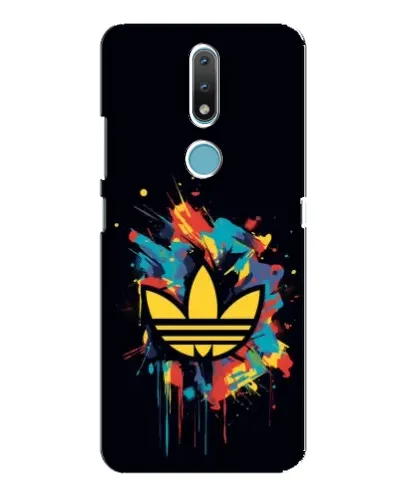 Чехол для Nokia 2.4 с картинкой «Adidas Splash»
