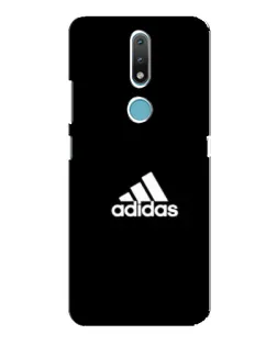 Чехол для Nokia 2.4 с картинкой «Adidas Red Style»