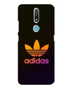 Чехол для Nokia 2.4 с картинкой «Градиент Adidas»