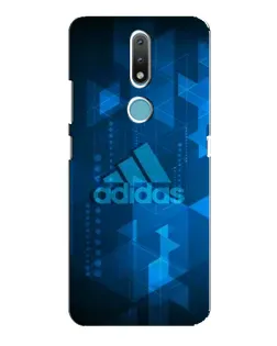 Чехол для Nokia 2.4 с картинкой «Adidas Sport Art»