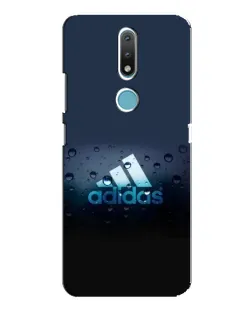 Чехол для Nokia 2.4 с картинкой «Adidas Water Drops»