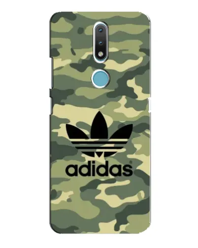 Чехол для Nokia 2.4 с картинкой «Милитари стиль Adidas»