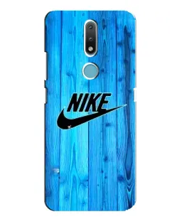 Чехол для Nokia 2.4 с картинкой «Голубое дерево Nike»