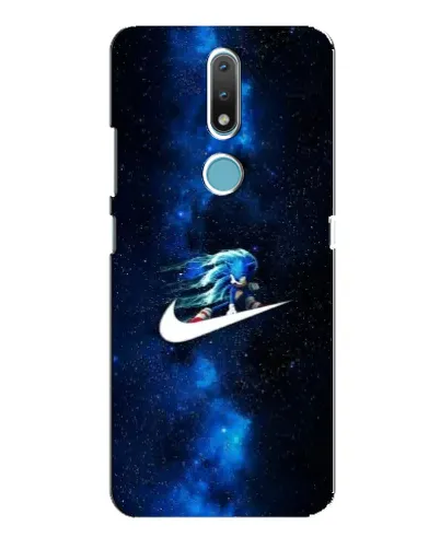 Чехол для Nokia 2.4 с картинкой «Звездный путь Nike»