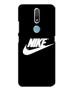 Чохол для Nokia 2.4 з картинкою «Мазки фарби Nike»