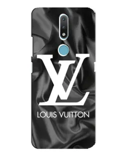 Чехол для Nokia 2.4 с картинкой «Шелковый Louis Vuitton»