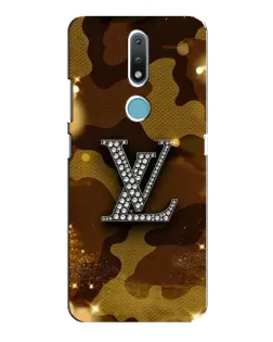 Чехол для Nokia 2.4 с картинкой «Камуфляжный Louis Vuitton»
