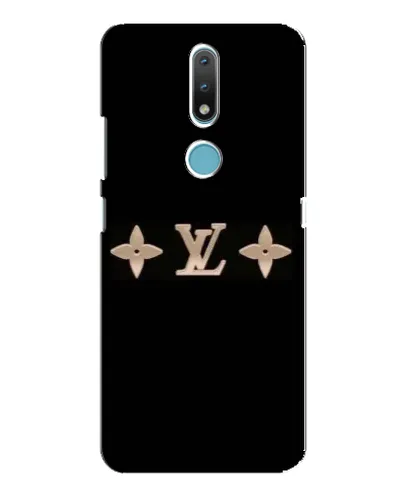 Чехол для Nokia 2.4 с картинкой «Louis Vuitton — минимализм»