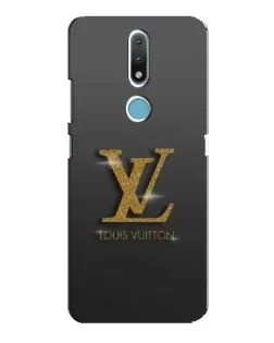 Чехол для Nokia 2.4 с картинкой «Градиент Louis Vuitton»