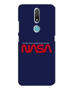 Чехол для Nokia 2.4 с картинкой «NASA — глубокий космос»