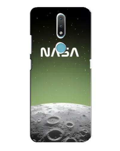 Чехол для Nokia 2.4 с картинкой «NASA — лунный градиент»